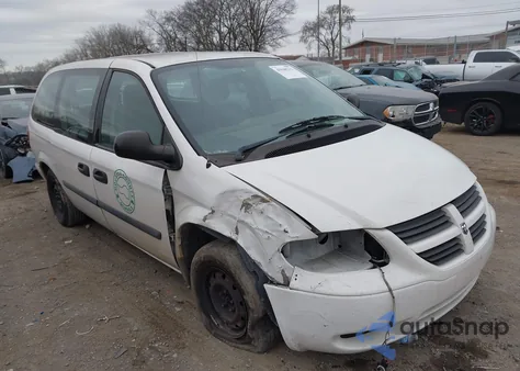 2006 Dodge Grand Caravan Se from USA, damaged, VIN 1D4GP24E46B650932